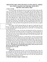 Bồi dưỡng học sinh giỏi phần gương phẳng thông qua phân loại bài tập cho học sinh lớp 9 trường THCS đông thọ 