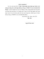 Một số biện pháp hoàn thiện quy trình xử lý chứng từ hàng hóa xuất nhập khẩu tại công ty TNHH s5 asia chi nhánh hải phòng 