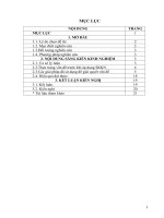 Một số biện pháp nâng cao chất lượng khám phá khoa học cho trẻ 4   5 tuổi ở trường mầm non nga yên 