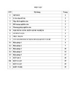 Xây dựng các dạng bài tập nhằm rèn kĩ năng viết câu cho học sinh lớp 5a, trường tiểu học thị trấn rừng thông, huyện đông sơn, tỉnh thanh hóa 