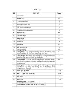 Một số kinh nghiệm xây dựng môi trường hoạt động cho trẻ 24   36 tháng tuổi ở trường mầm non đông văn, huyện đông sơn, tỉnh thanh hóa  