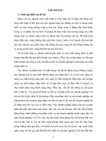 Một số biện pháp nâng cao chất lượng hoạt động dịch vụ vận tải biển của công ty cổ phần vận tải biển VINASHIP 