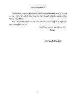 Một số biện pháp hoàn thiện công tác quản lý nguồn nhân lực ngành y tế thành phố hải phòng 