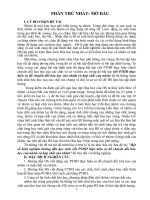 Một số kinh nghiệm hướng dẫn học sinh viết phương trình hóa học thực hiện sơ đồ chuyển đổi hóa học của nhôm và hợp chất của nhôm  