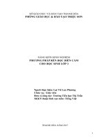 Phương pháp rèn luyện đọc diễn cảm cho học sinh lớp 3 