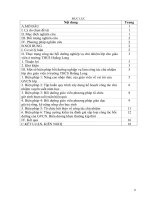 Kinh nghiệm bồi dưỡng nghiệp vụ làm công tác chủ nhiệm lớp cho giáo viên ở trường THCS hoằng long  