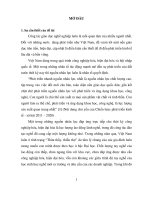 Một số giải pháp nâng cao chất lượng đào tạo nghề trên đại bàn thành phố hồ chí minh 