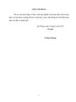 Một số biện pháp nâng cao hiệu quả sản xuất kinh doanh của công ty TNHH MTV đường bộ hải phòng 