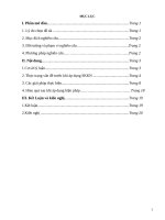 Một số biện pháp huy động trẻ ăn bán trú ở trưởng MN trường giang 