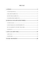 Biện pháp để dạy tốt mục 4 “sao chép công thức” trong tiết 28   bài 5  thao tác với bảng tính (SGK tin học dành cho THCS – quyển 2) 