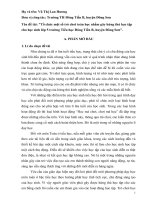 Tổ chức một số trò chơi môn toán nhằm gây hứng thú học tập cho học sinh lớp 5, trường tiểu học đông tiến b, huyện đông sơn 