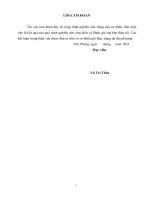 Một số biện pháp hoàn thiện công tác QLNN về TTXD trên địa bàn huyện kiến thụy, thành phố hải phòng 