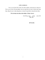 Hoàn thiện công tác quản lý ngân sách nhà nước cấp huyện tại huyện kiến thụy, thành phố hải phòng 