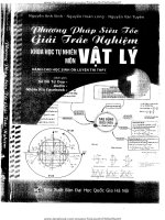 PHƯƠNG PHÁP SIÊU tốc GIẢI TRẮC NGHIỆM KHTN môn vật lý