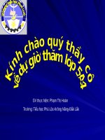 Bài giảng điện tử khoa học lớp 5 bài phòng bệnh sốt xuất huyết