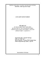 Sử dụng kiến thức liên môn để dạy bài 14  ba lần kháng chiến chống quân xâm lược mông   nguyên (thế kỉ XIII) lịch sử 7  