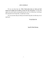 Một số biện pháp nâng cao hiệu quả kinh doanh tại xí nghiệp vận tải biển và công tác lặn vietsovpetro 