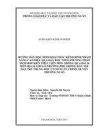 Hướng dẫn học sinh khai thác kênh hình nhằm nâng cao hiệu quả dạy học theo phương pháp tích hợp kiến thức liên môn thông qua bài 26 môn địa lí 6 ở trường phổ thông dân tộc bán trú trung học cơ sở xuân chinh, huyện thường x 