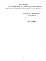 Biện pháp hoàn thiện công tác quản lý dự án xây dựng trung tâm phát thanh   truyền hình hải phòng 
