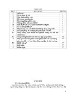 Biện pháp phát huy tính tích cực, sáng tạo của học sinh trong việc thu thập và sử dụng đồ dùng dạy học môn sinh học ở trường THCS chu văn an 