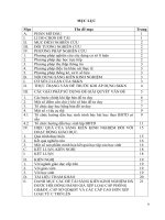 Gây hứng thú học tập môn hóa học bằng bản đồ tư duy cho học sinh lớp 9 trường THCS nga thanh 