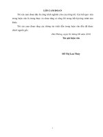 Một số biện pháp nâng cao hiệu quả sản xuất kinh doanh của công ty cổ phần bao bìbia   rượu  nướcgiải khát 