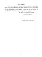 Hoàn thiện công tác quản lý tài chính tại trường cao đẳng hàng hải i trong giai đoạn hiện nay 