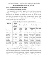 Năng lực cạnh tranhcho doanh nghiệp và lợi thế địa phương 