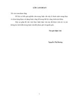 Hoàn thiện công tác quản lý thuế đối với hộ kinh doanh cá thể tại chi cục thuế TP hải dương 