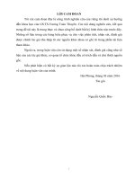 Một số biện pháp hoàn thiện công tác quản lý, bảo dưỡng thiết bị và cơ sở vật chất tại công ty đóng tàu damen   sông cấm 