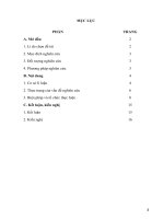 Một số biện pháp rèn kĩ năng viết đúng chính tả cho học sinh lớp 3  