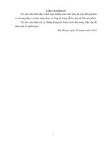 Cải thiện chất lượng ảnh dựa trên các bộ lọc không gian 