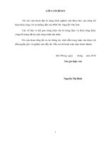 Biện pháp giải quyết việc làm cho người lao động có đất nông nghiệp bị thu hồi trên địa bàn huyện an dương thành phố hải phòng 