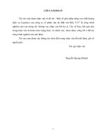 Một số giải pháp nâng cao chất lượng dịch vụ logistics của công ty cổ phần vận tải mặt trời bắc v n 