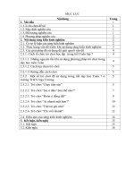 Sử dụng phương pháp trò chơi tạo hứng thú học tập, góp phần nâng cao chất lượng đại trà môn toán của học sinh lớp 7a trường THCS nga trường   nga sơn 