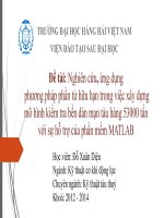 Nghiên cứu, ứng dụng phương pháp phần tử hữu hạn trong việc xây dựng mô hình kiểm tra bền dàn mạn tàu hàng 53000 tấn với sự hỗ trợ của phần mềm MATLAB 