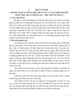 Phương pháp sử dụng biểu đồ tư duy và kết hợp phương pháp trực quan trong dạy học môn mỹ thuật 