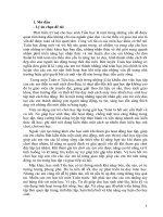 Một số kinh nghiệm nhằm nâng cao hứng thú học toán cho học sinh lớp 1 qua trò chơi học tập 