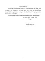 Một số biện pháp tăng cường công tác quản lý nhà nước đối với hoạt động vận tải biển trên địa bàn thành phố hải phòng 