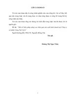 Một số biện pháp nâng cao hiệu quả sản xuất kinh doanh tại công ty cổ phần cảng vật cách 