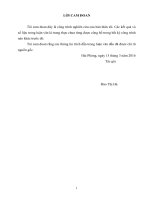 Một số biện pháp hoàn thiện công tác quản lý ngân sách xã vinh quang, huyện vĩnh bảo, hải phòng 