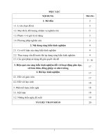 Kinh nghiệm thiết kế và sử dụng phiếu học tập trong dạy học các dạng bài ôn tập lịch sử lớp 7 ở trường THCS điền trung  bá thước 