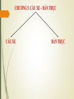 Giao an tính toán kết cấu oto chuong 5