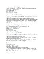 Các Bài toán CO2 (công thức giải nhanh bài toán CO2)