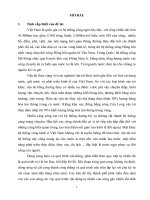 nghiên cứu giải pháp tăng khả năng thông qua tuyến vận tải đường thủy hải phòng   hà nội 