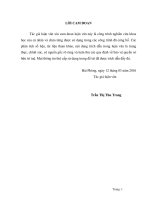 Một số biện pháp nâng cao hiệu quả hoạt động kinh doanh của ngân hàng thương mại cổ phần đầu tư và phát triển việt nam – chi nhánh hải phòng 