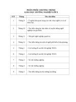 Giao an giao duc huong nghiep 9