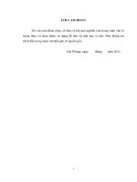 Một số biện pháp cơ bản chống thất thu thuế đối với các doanh nghiệp trên địa bàn quận hải an   TP hải phòng 