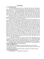 Một số kinh nghiệm sáng tác bài toán mới trên cơ sở bài toán đã có góp phần nâng cao chất lượng dạy và học 