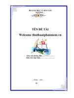 mẫu bìa báo cáo word